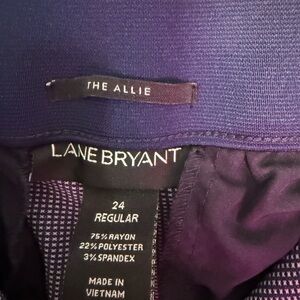 Lane Bryant Deep Purple Blouse